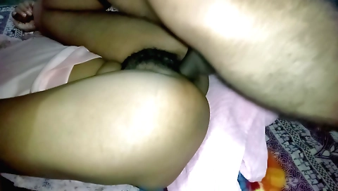 Husband And Wife Kissing And Fucking With Dildo - Pussy Eating