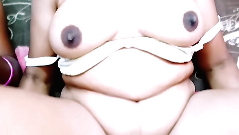 Indian brunette fucks houseowner with help of two virgin teens