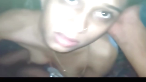 Indian brunette with a nice body fucks in her tight pussy