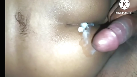 A busty brunette in lingerie gets fucked in the bedroom