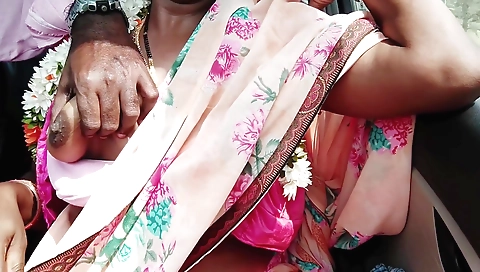 Indian teen gets fucked in her car in hd sex video