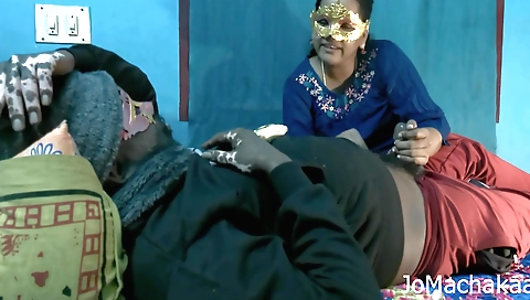 Amateur brunette 18+ fucks her lover in front of the camera