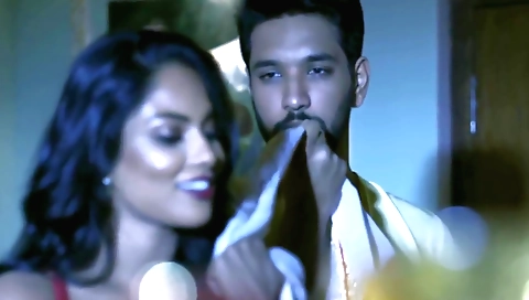 Indian woman fucks her dick and gets her pussy wet