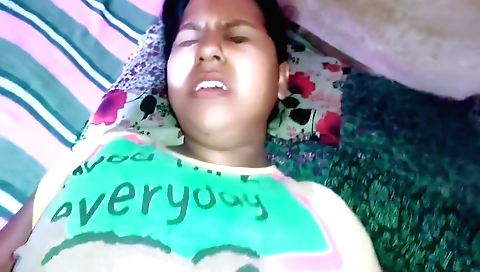 Cute Indian slut getting a creampie in a porn movie