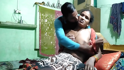 Busty brunette lesbian babe gets a dick inside her ass