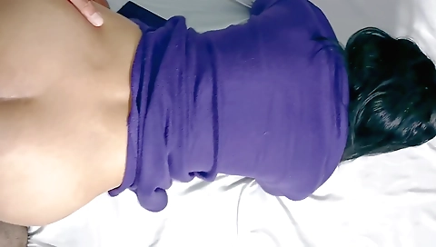 Indian teen 18+ gets her ass fucked and her pussy soaked