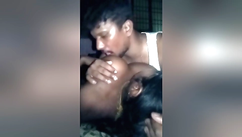 Indian wife fucks her husband in her mouth and pussy