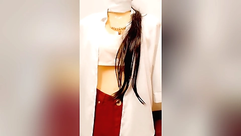 Stepsister with a gorgeous body fucked by a huge dick