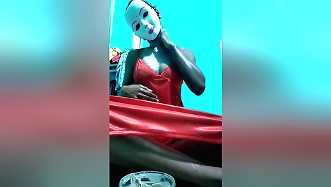 Indian teen with big ass and big tits enjoys massage