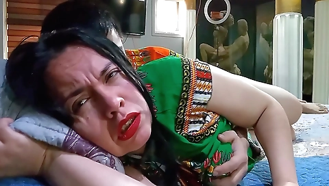 Indian Stepmother Is Brutally Fucked By Her Stepson