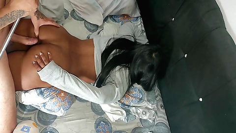 Submissive Teen 18+ Lets Him Fuck Her Hard In The Ass