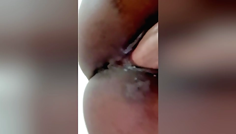 Indian girl riding her boyfriend's cock in amateur video