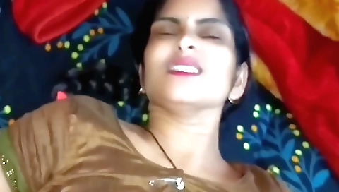 Indian girl with shaved tits gets fucked by stepfather-in-law