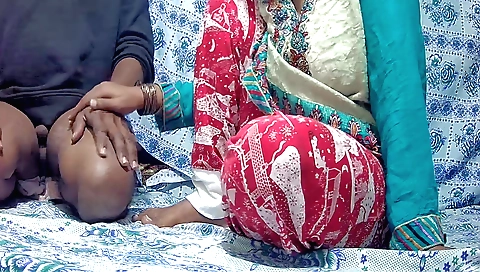 Indian girl with big boobs is fucking with a big cock