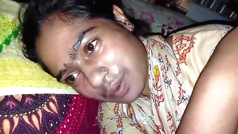 Hot teen amateur has her tits and face in front of camera