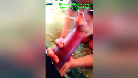 Amateur amateur brunette gets pounded with a big dick