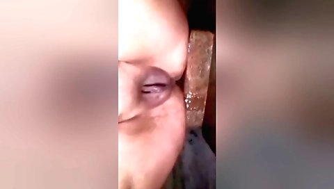 Indian solo female sucking her pussy and fingering