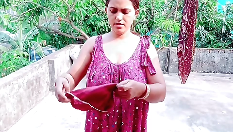 Busty indian girl getting boned by a big black dick