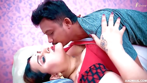 Indian wife and her stepmommy wife are all for fucking