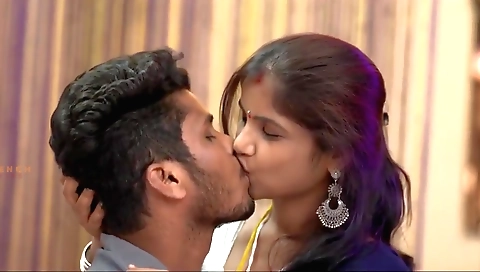 Sexy indian babe with big boobs wearing a sexy white dress