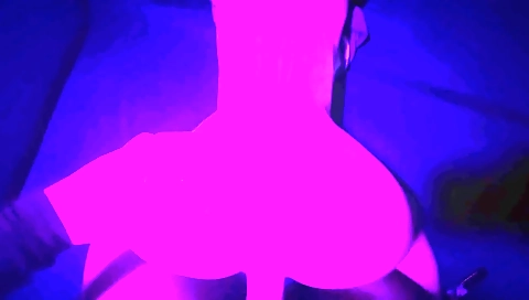 Naked woman walks on a chair in this amateur movie