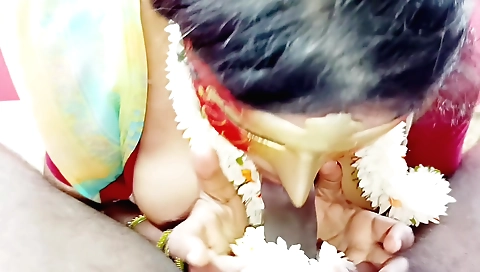 Indian stepdaughter fucked by her stepdad on the bed