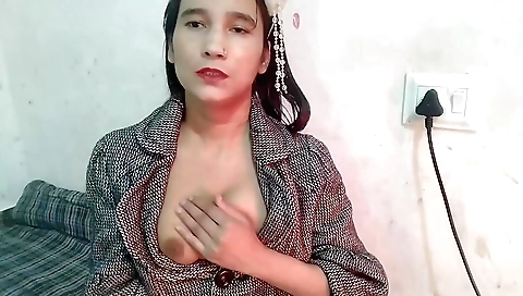 Indian Wife Telling Story Of Her First Sex At Home