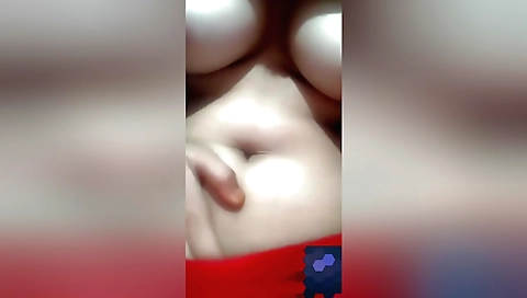 Amateur teen 18+ busty with big boobs in her sexy 18+ sex clip