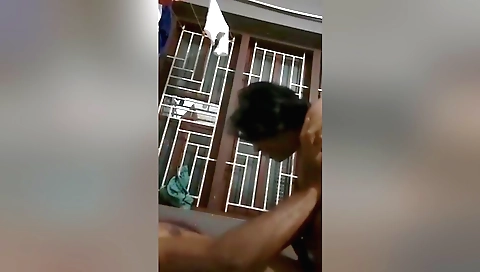 Indian wife with a hot body gets her husband's dick