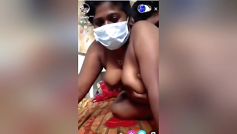 Chubby brunette and her handsome lover in amateur video