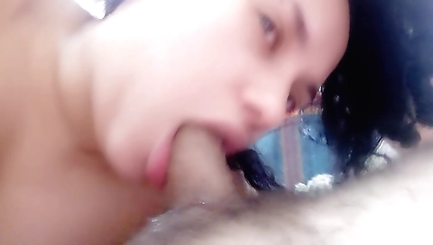 Indian big-titted chick is getting a big dick deep throated