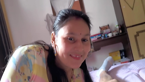 Creampied hairy Indian brunette with a hairy pussy