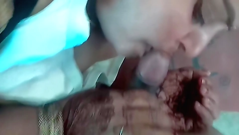 Busty milf fucks my big dick in the 3some pov scene