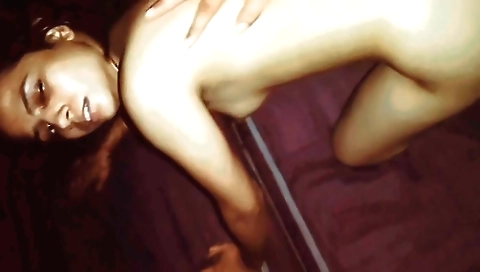 Latika is fucking her sweet pussy doggy style with a big cock