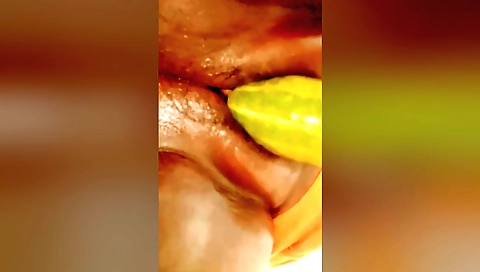 Amateur blonde with a small body and a sexy body sucking a toy