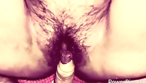 Mature indian girl plays with her hairy lover in porn clip