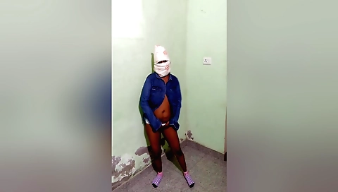 Sexy solo female 13 year old has legs with cute tits