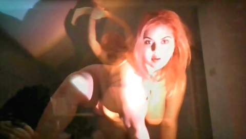 Stunning red-haired chick in a hot solo video 2018