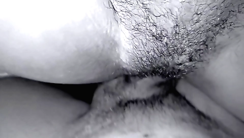 Busty girl is having fun with her boyfriend on the bed