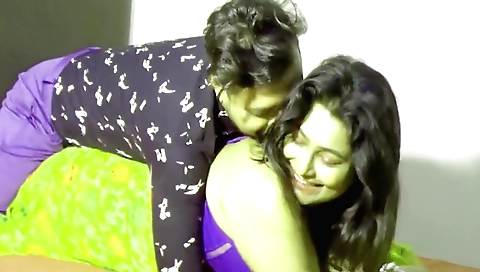 Big ass brunette with fat tits is fucked by her stepbrother