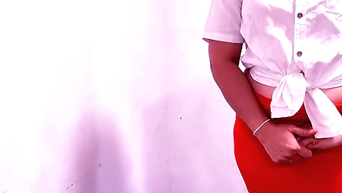 Sexy indian girl with a cute ass and a nice ass is fucked