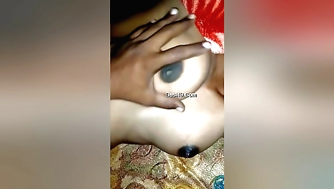 Indian girl is happy to fuck her hairy bhabhi on the couch